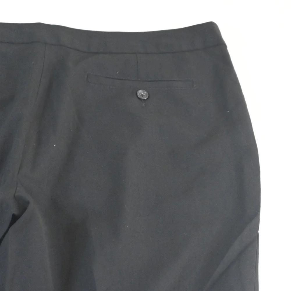 Banana‎ Republic 16 Black Stretch Wool Martin Flare Dress Womens Pants